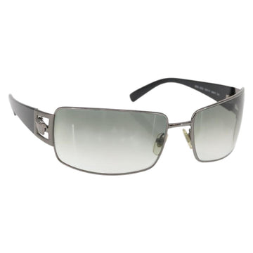 VERSACE Medusa Sunglasses Plastic Black Auth bs30255