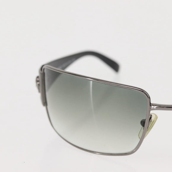 VERSACE Medusa Sunglasses Plastic Black Auth bs30255