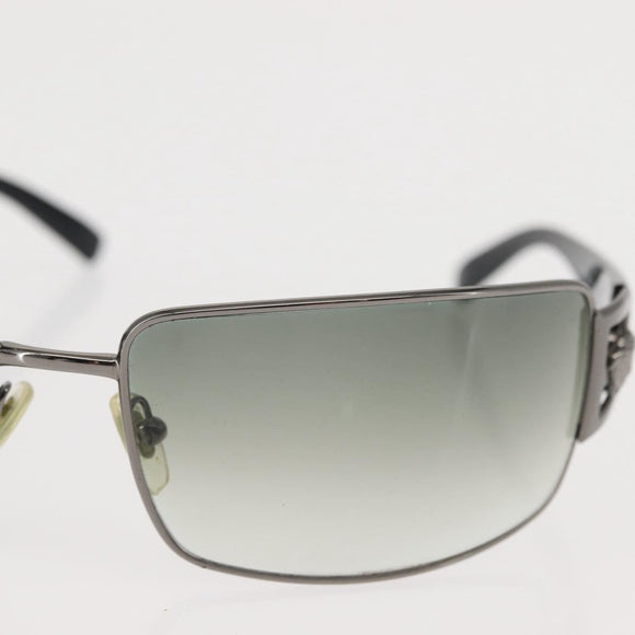 VERSACE Medusa Sunglasses Plastic Black Auth bs30255