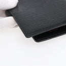 LOUIS VUITTON Epi Agenda PM Day Planner Cover Black R20092 LV Auth bs30258-16