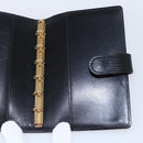 LOUIS VUITTON Epi Agenda PM Day Planner Cover Black R20092 LV Auth bs30258-19