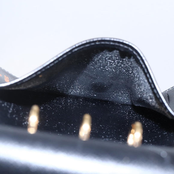 LOUIS VUITTON Epi Agenda PM Day Planner Cover Black R20092 LV Auth bs30258