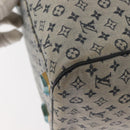 LOUIS VUITTON Monogram Mini Josephine GM Hand Bag Navy M92211 LV Auth bs30259-17