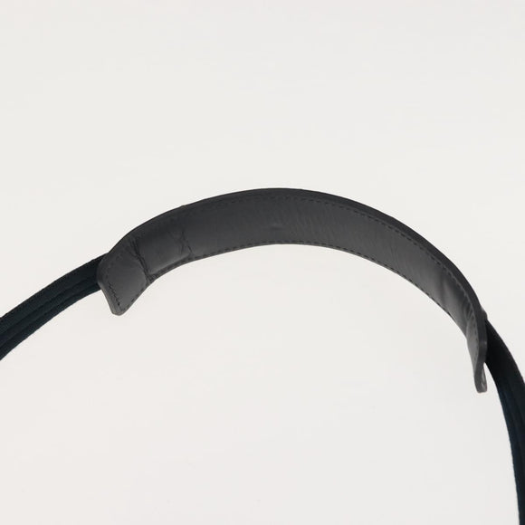 LOUIS VUITTON Monogram Mini Josephine GM Hand Bag Navy M92211 LV Auth bs30259