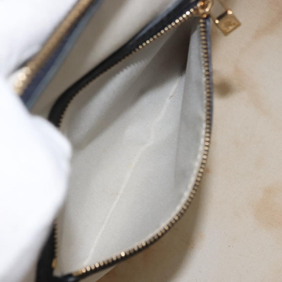 LOUIS VUITTON Monogram Mini Josephine GM Hand Bag Navy M92211 LV Auth bs30259