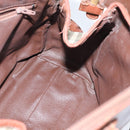 Burberrys Nova Check Hand Bag PVC 2way Beige Gold Auth bs30261-20