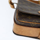 LOUIS VUITTON Monogram Cartouchiere MM Shoulder Bag M51253 LV Auth bs30263-14