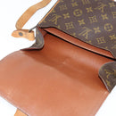 LOUIS VUITTON Monogram Cartouchiere MM Shoulder Bag M51253 LV Auth bs30263-18