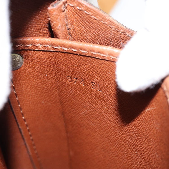 LOUIS VUITTON Monogram Cartouchiere MM Shoulder Bag M51253 LV Auth bs30263