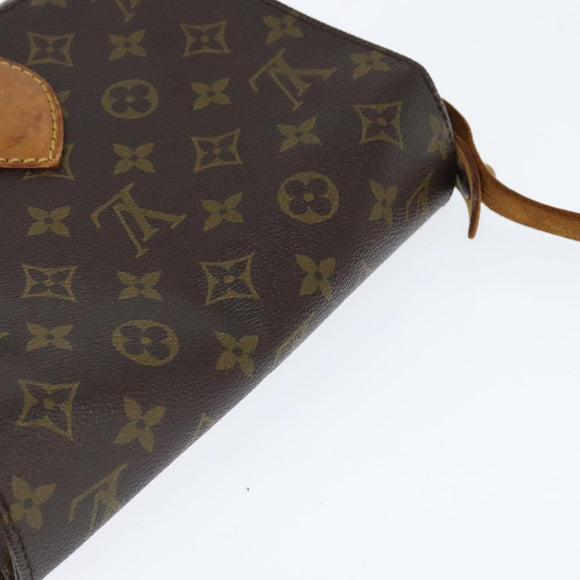 LOUIS VUITTON Monogram Cartouchiere MM Shoulder Bag M51253 LV Auth bs30263
