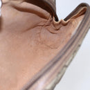 GUCCI GG Supreme Clutch Bag PVC Beige Gold 014 58 6094 Auth bs30264-18