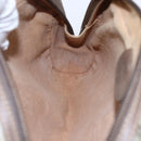 GUCCI GG Supreme Clutch Bag PVC Beige Gold 014 58 6094 Auth bs30264-11