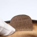 GUCCI GG Supreme Clutch Bag PVC Beige Gold 014 58 6094 Auth bs30264-12