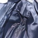 Christian Dior Trotter Canvas Shoulder Bag Black Silver Auth bs30270-18