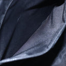 Christian Dior Trotter Canvas Shoulder Bag Black Silver Auth bs30270-20