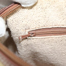 Burberrys Nova Check Mini Boston Bag PVC Beige Gold Auth bs30275-22