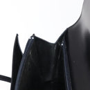 Christian Dior Hand Bag Leather Black Gold Auth bs30277-21