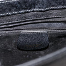 GUCCI Bamboo Hand Bag Leather Black Gold Auth bs30278-18