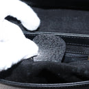 GUCCI Bamboo Hand Bag Leather Black Gold Auth bs30278-12