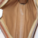 CELINE Shoulder Bag PVC Leather 5 Set Black Brown Auth bs30279-16