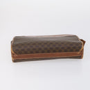 CELINE Shoulder Bag PVC Leather 5 Set Black Brown Auth bs30279-20