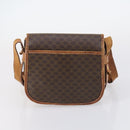 CELINE Shoulder Bag PVC Leather 5 Set Black Brown Auth bs30279-23