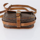 CELINE Shoulder Bag PVC Leather 5 Set Black Brown Auth bs30279-25