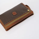 CELINE Shoulder Bag PVC Leather 5 Set Black Brown Auth bs30279-4