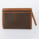 CELINE Shoulder Bag PVC Leather 5 Set Black Brown Auth bs30279-8