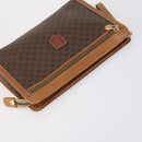 CELINE Shoulder Bag PVC Leather 5 Set Black Brown Auth bs30279-9