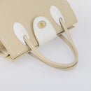 BALLY Hand Bag Leather 3 Set Black Ivory Auth bs30280-19