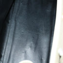 BALLY Hand Bag Leather 3 Set Black Ivory Auth bs30280-22