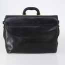 BALLY Hand Bag Leather 3 Set Black Ivory Auth bs30280-3