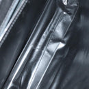 BALLY Hand Bag Leather 3 Set Black Ivory Auth bs30280-8