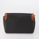 BALLY Shoulder Bag Leather Nylon PVC 4 Set Black Brown Auth bs30281-10