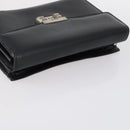 BALLY Shoulder Bag Leather Nylon PVC 4 Set Black Brown Auth bs30281-19