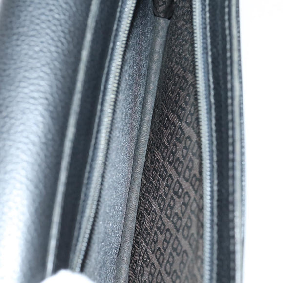 BALLY Shoulder Bag Leather Nylon PVC 4 Set Black Brown Auth bs30281