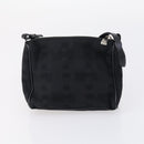 BALLY Shoulder Bag Leather Nylon PVC 4 Set Black Brown Auth bs30281-23