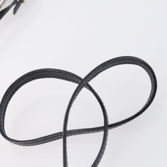 BALLY Shoulder Bag Leather Nylon PVC 4 Set Black Brown Auth bs30281