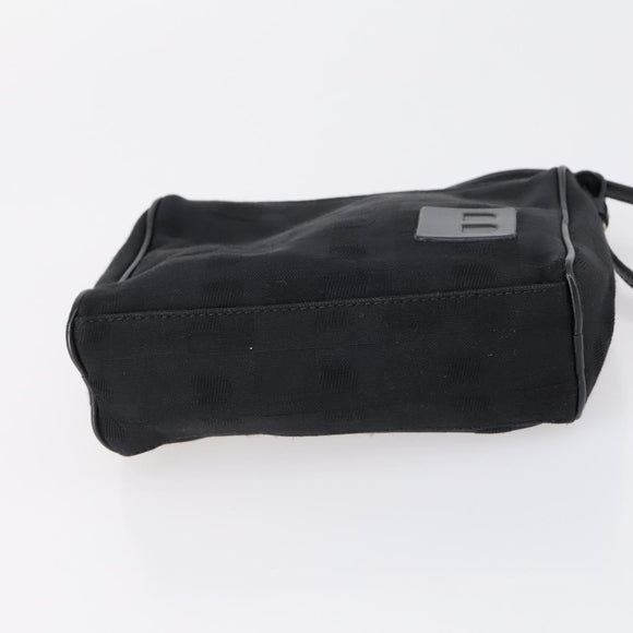 BALLY Shoulder Bag Leather Nylon PVC 4 Set Black Brown Auth bs30281