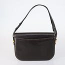 BALLY Shoulder Bag Leather Nylon PVC 4 Set Black Brown Auth bs30281-3