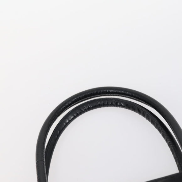 GUCCI Tote Bag Suede Canvas Nylon 4 Set Black Ivory Auth bs30282