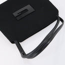 GUCCI Tote Bag Suede Canvas Nylon 4 Set Black Ivory Auth bs30282-22