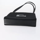 GUCCI Tote Bag Suede Canvas Nylon 4 Set Black Ivory Auth bs30282-24