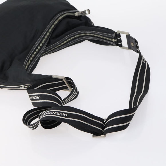 GIVENCHY Shoulder Bag Nylon 4 Set Black Navy beige Auth bs30283