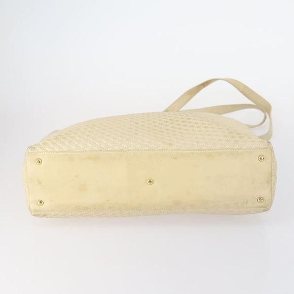 BALLY Tote Bag Leather Canvas Nylon 4 Set Black Ivory Navy Auth bs30284