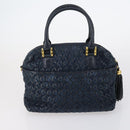 BALLY Tote Bag Leather Canvas Nylon 4 Set Black Ivory Navy Auth bs30284-15