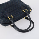 BALLY Tote Bag Leather Canvas Nylon 4 Set Black Ivory Navy Auth bs30284-16