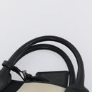 BALLY Tote Bag Leather Canvas Nylon 4 Set Black Ivory Navy Auth bs30284-23