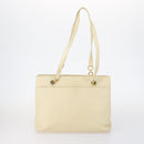 BALLY Tote Bag Leather Canvas Nylon 4 Set Black Ivory Navy Auth bs30284-9